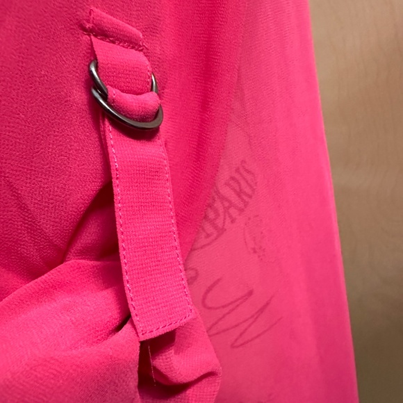 Jennifer Lopez Pink Top Women’s Size M - Picture 4 of 5